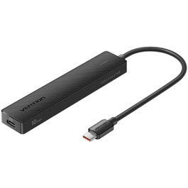 Vention Hub USB Tipo-C 3.2 CKDbb con 2x USB-A, 2x USB-C y 1x USB-C PD